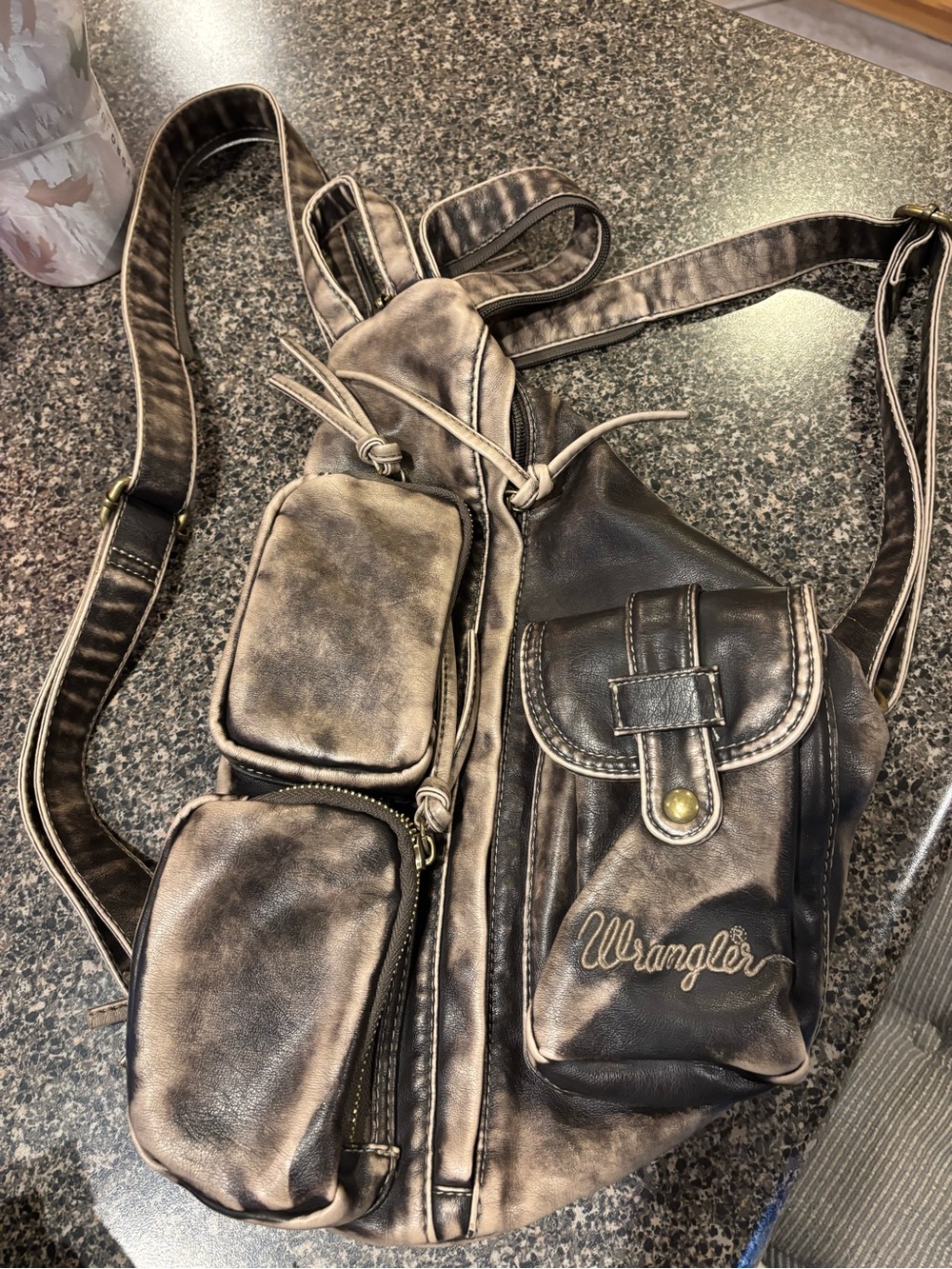 Wrangler backpack purse